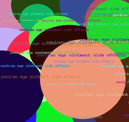 Zovirax eye ointment side effects
